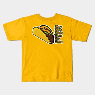 Have a totally tubular terrific taco tuesday Kids T-Shirt